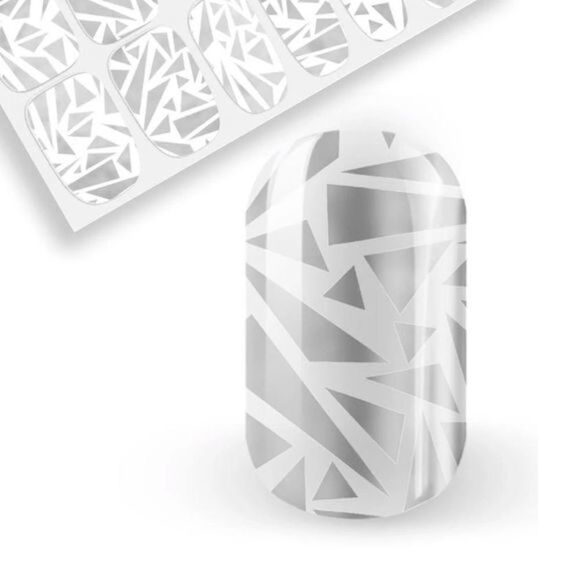 Colour Flash, I’m Shattered, featuring metallic shards on transparent shiny base - Picture 4 of 10